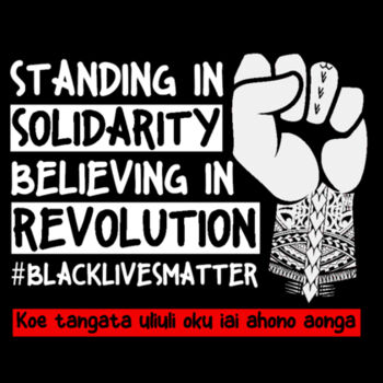 BLM Tonga - Kids Youth T shirt Design