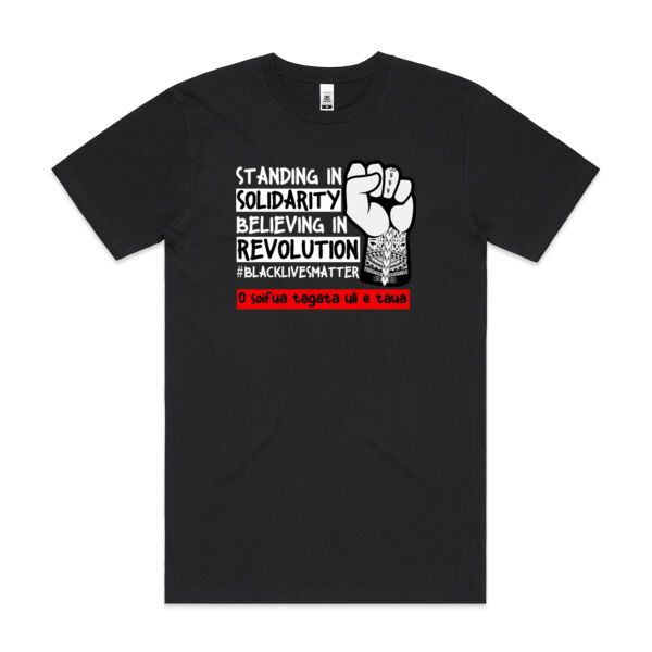 BLM Samoa - Mens Block T shirt Thumbnail