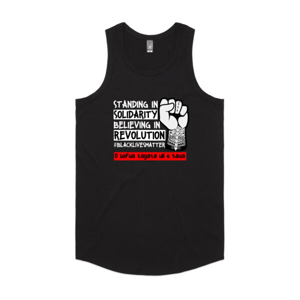 BLM Samoa - Mens Authentic Singlet Thumbnail