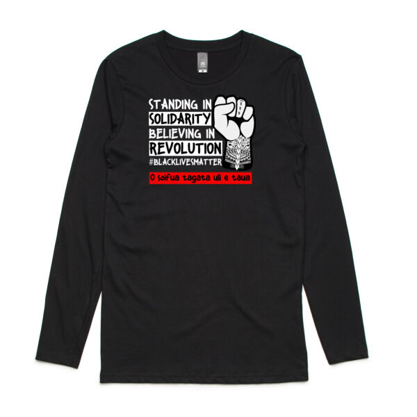 BLM Samoa - Mens Ink Longsleeve Tee Thumbnail