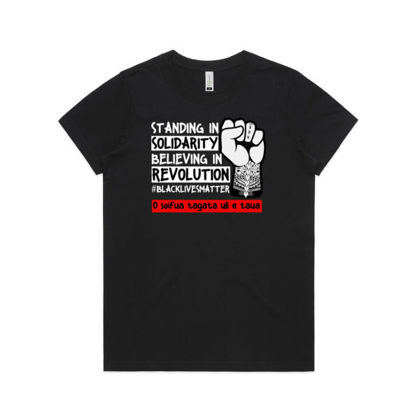 BLM Samoa - Womens Maple Organic Tee Thumbnail