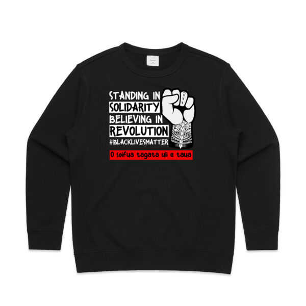 BLM Samoa - Womens Premium Crew Thumbnail