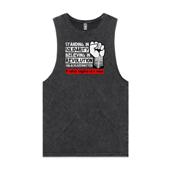 BLM Samoa - Unisex Stone Wash Barnard Tank Thumbnail