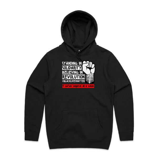 BLM Samoa - Unisex Stencil Hoodie Thumbnail