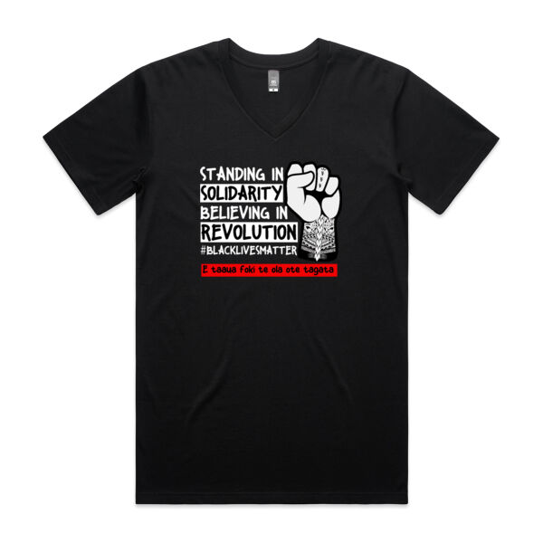 BLM Tuvalu - Mens Tarmac T shirt Thumbnail