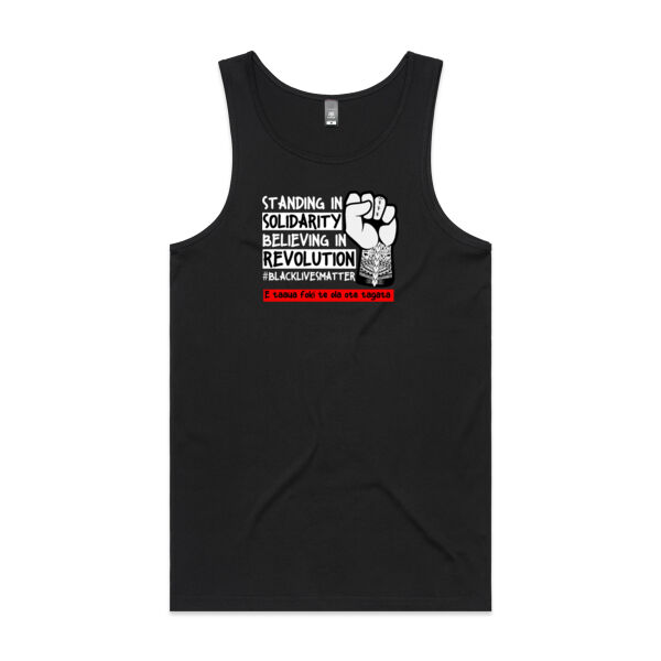 BLM Tuvalu - Mens Lowdown Singlet Thumbnail