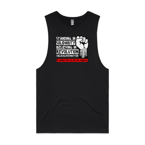BLM Tuvalu - Unisex Barnard Tank Thumbnail