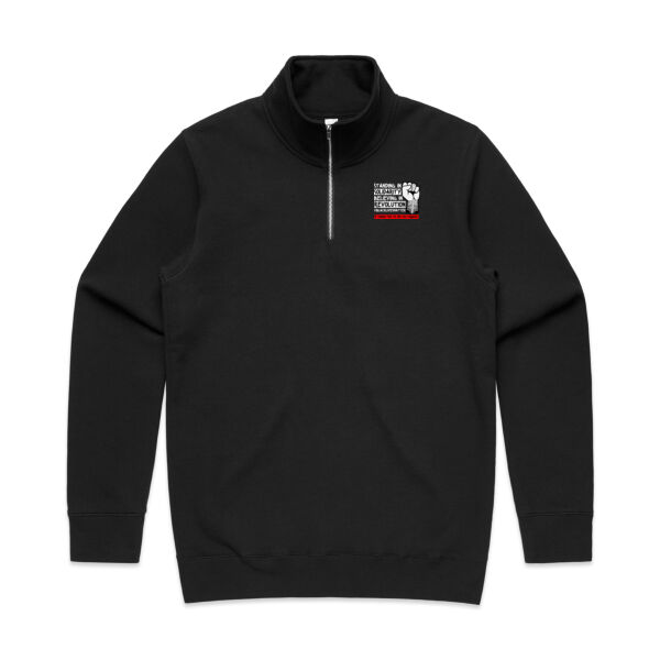 BLM Tuvalu - Mens Half Zip Thumbnail